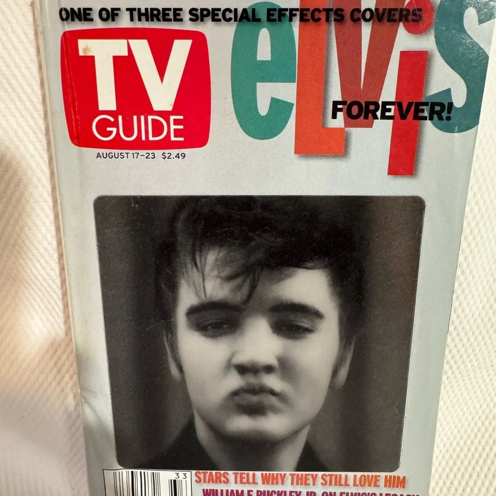 Elvis TV Guide Special Edition Cover - Picture 1 of 3
